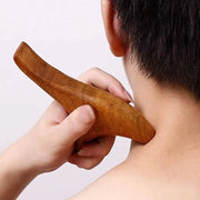 Strumenti per il massaggio del punto di innesco del legno, strumenti professionali per il drenaggio linfatico Gua Sha, massaggio per la terapia del legno per alleviare il dolore di tutto il corpo HASHTAG