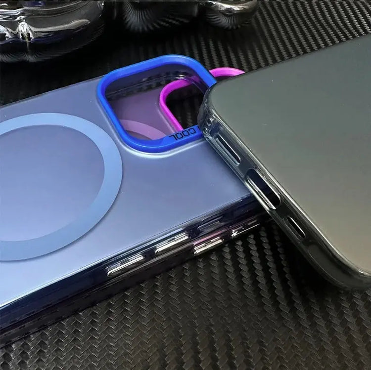 La custodia per telefono H-Hobbit Cool per IPhone 16 15 14 13 12 11 Pro Max Plus Cover posteriore antiurto color argento - My Hashtag Shop