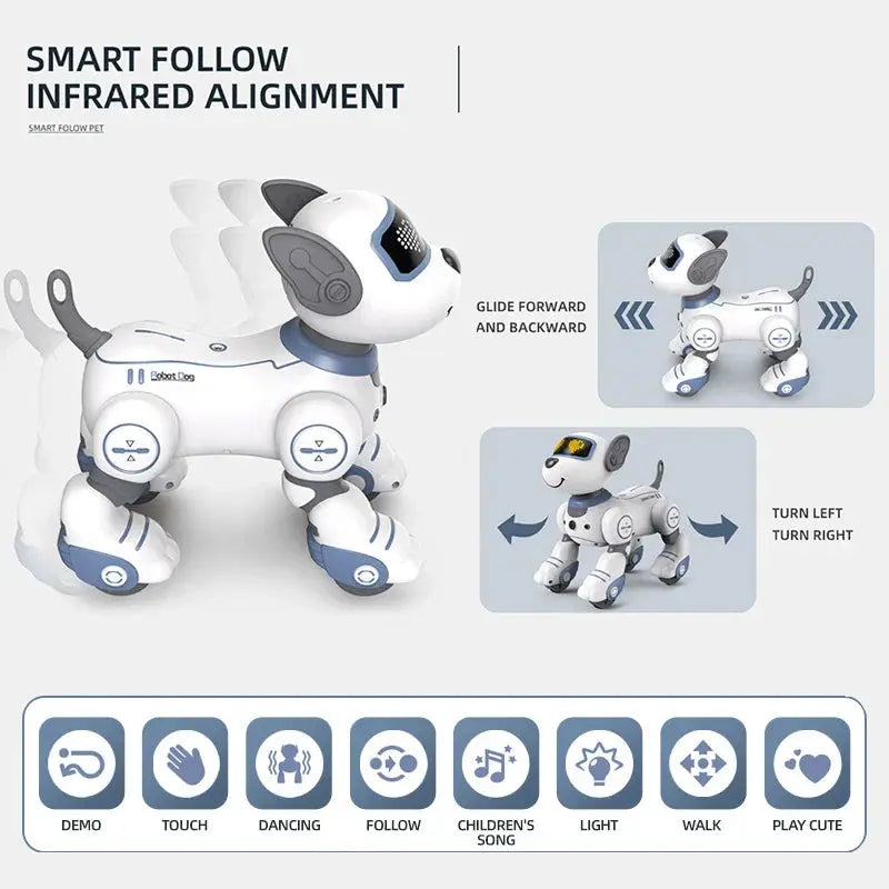 Remote Control Robot Dog for Kids with Stunts-1