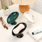 Ceramic Leaf shower soap holder, bathroom or kitchen drain hole tray. - HASHTAG