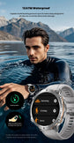 Smartwatch militare GPS AMOLED 1100mAh impermeabile 10ATM