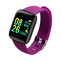 Smartwatch Uomo Donna Orologi da polso Smart Watch Messaggio Fitness Monitor Bracciale Regalo di compleanno Orologio elettronico per Android IOS HASHTAG