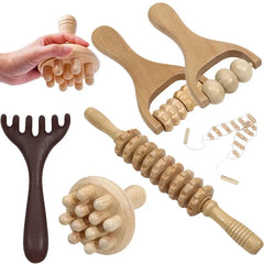 Strumenti di massaggio per terapia del legno Massaggiatore anticellulite Drenaggio linfatico Massaggiatore per il corpo Strumenti Gua Sha Sollievo dal dolore dei muscoli del corpo completo HASHTAG