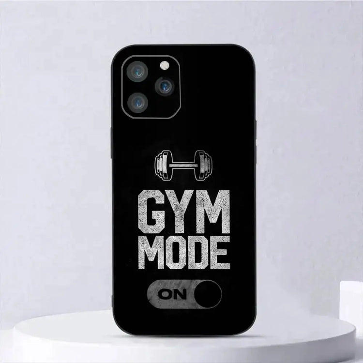 Bodybuilding Palestra Fitness Cassa Del Telefono Del Silicone Morbido Per IPhone 17 Air 16 15 14 13 12 11 Plus Pro Max Plus - My Hashtag Shop