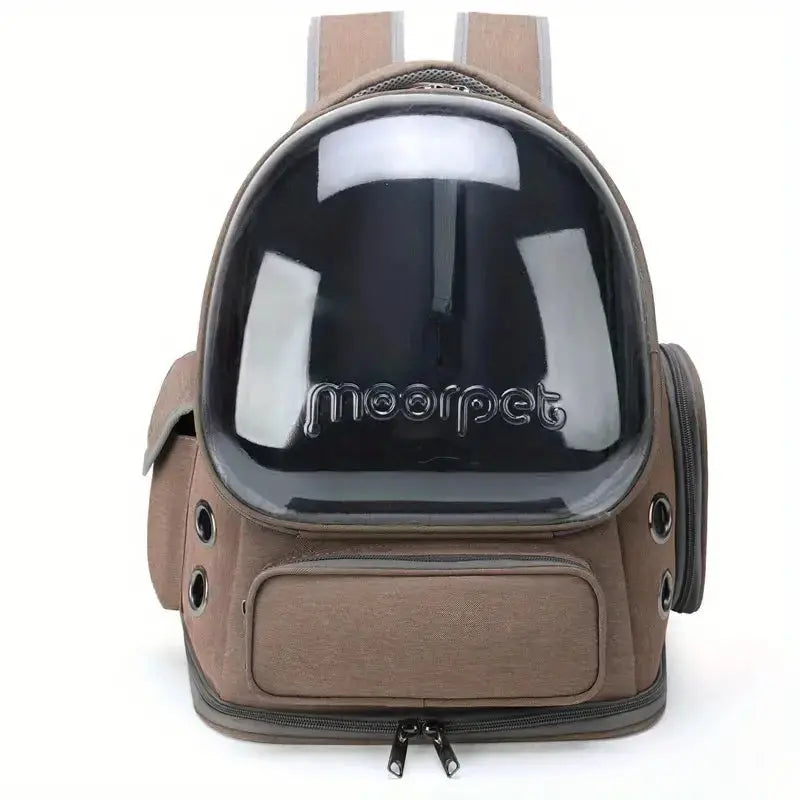 Zaino portatile per trasportino per animali domestici-borsa a bolle traspirante, confortevole ed elegante per cani e gatti - My Hashtag Shop