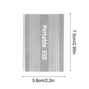 SSD esterno per unità SSD mobile ad alta velocità SSD portatile da 500 GB per computer, telefono, PC domestico, laptop HASHTAG