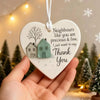 Thank You Gifts for Neighbor Christmas Ornament Old New Neighbor Welcome Gift for Neighbor Birthday Gifts for Moving Neighbor HASHTAG