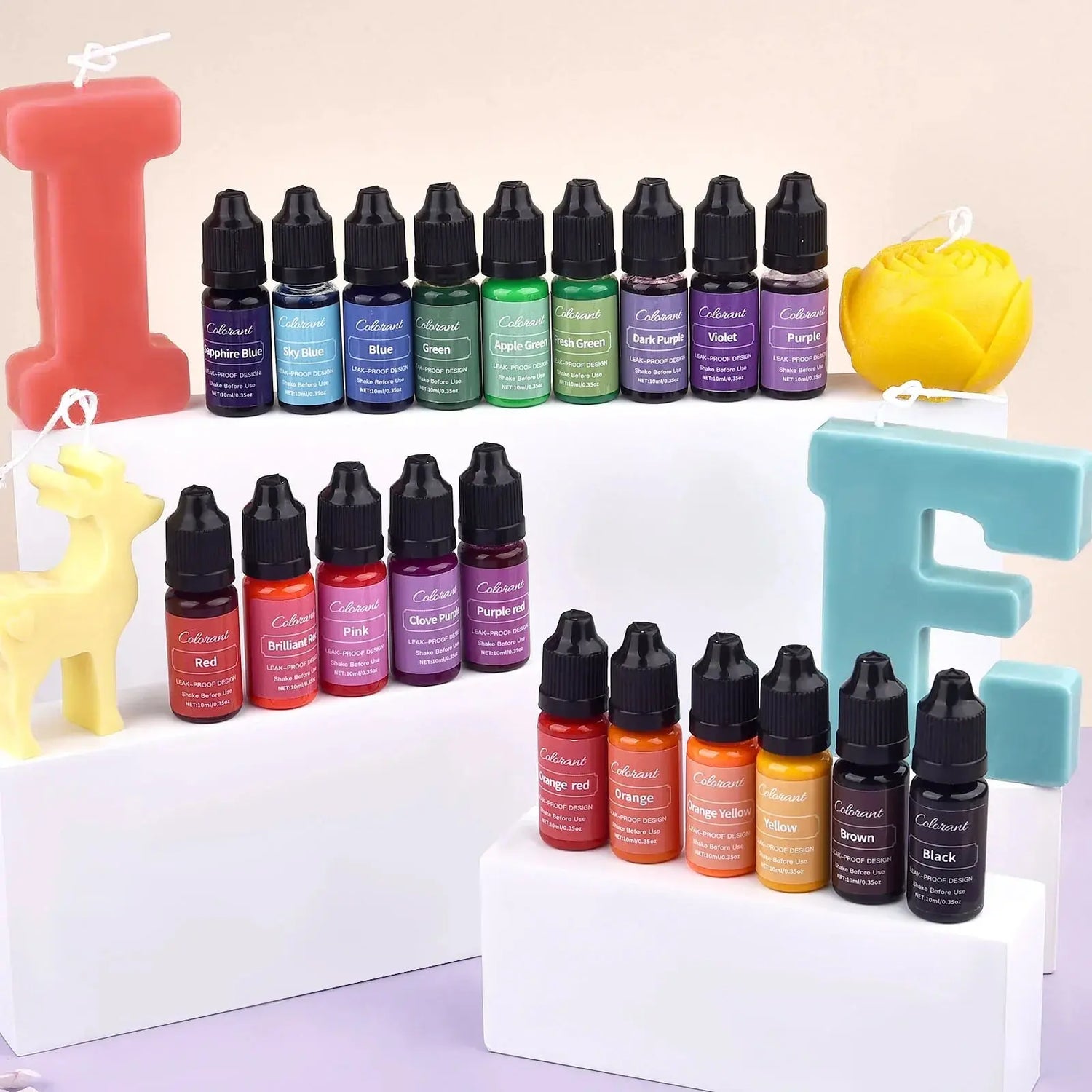 Candle Dyes Pigment Aromatherapy Liquid 10ml Liebe - Making Life Easier