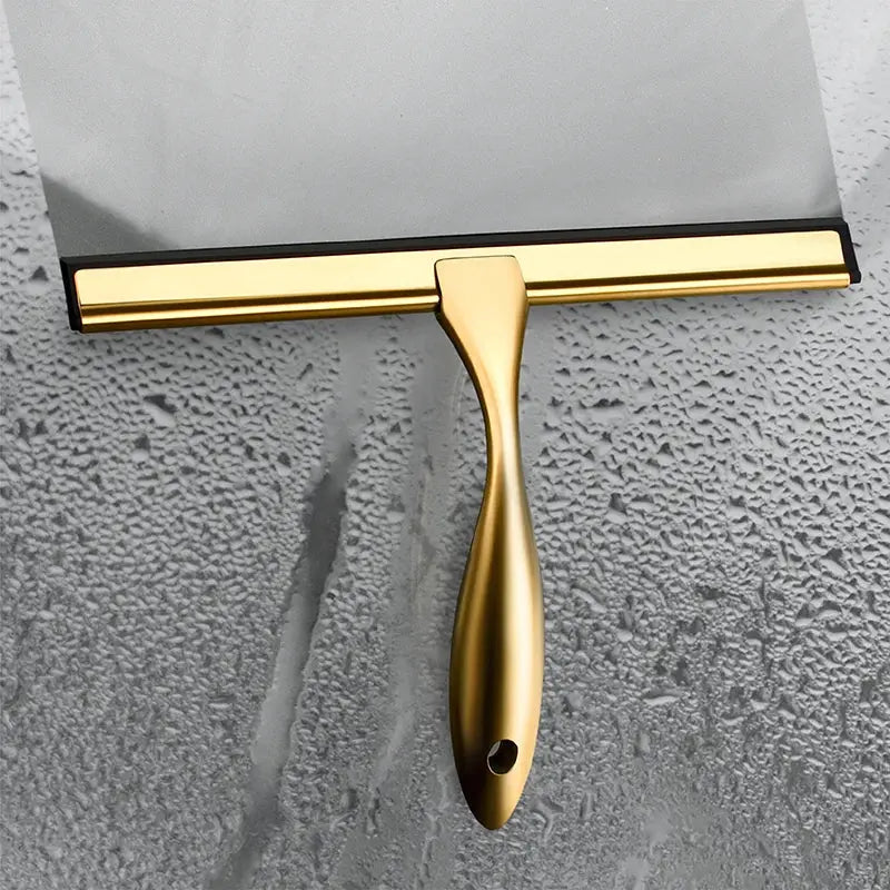 Stainless Steel Squeegee with hook for Bathroom Shower Doors Mirrors. - HASHTAG