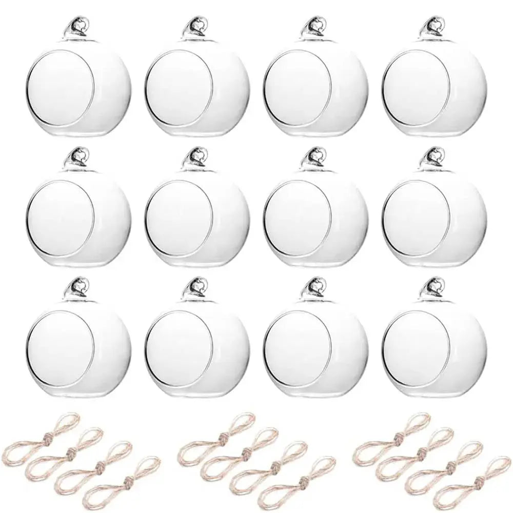 Tea Light Holder Crystal Glass Hanging Diameter 6cm/8cm Liebe - Making Life Easier