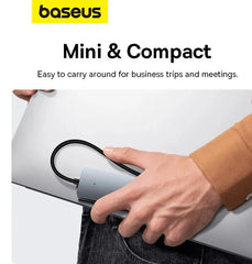 Baseus Usb Hub 4 porte ABS Hub Usb 3 0 per Laptop adattatore Multi Splitter per Xiaomi Lenovo Macbook PC accessori per Computer HASHTAG