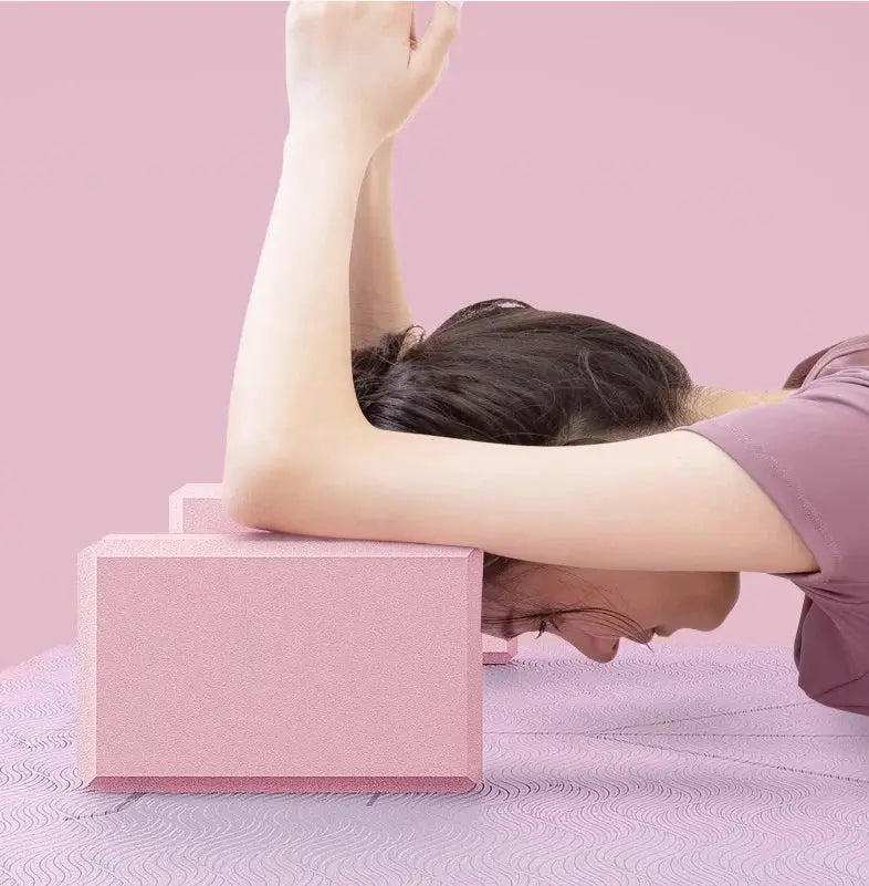 1pc Modellatura ad alta densità Eva Yoga Block Stretch Bambini Pilates Schiuma Blocco Equilibrio Esercizio Balletto Bodybuilding Danza Palestra Alo - My Hashtag Shop