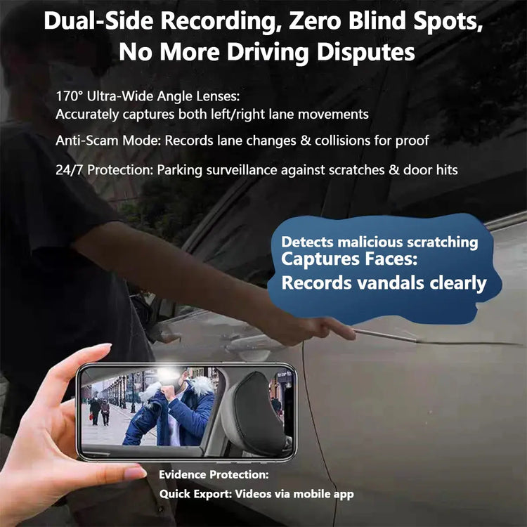 Dashcam 4 canali wifi car dvr cruscotto telecamere per auto way back box modalità parcheggio 24 ore anteriore e posteriore interno 360 dash cam - My Hashtag Shop