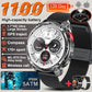 2026 Nuovo T-Rex3 Pro 1100mAh Batteria Astuto Della Vigilanza GPS percorso 5ATM Impermeabile Sport Run tracker All&