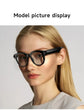 Occhiali Smart AI 2026 per Uomo e Donna, Fotocamera HD 200W, Video 1080P, Assistente Vocale AI, Traduzione, Riproduzione Musicale, Torcia LED HASHTAG