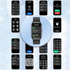 Nuovo braccialetto fitness tracker intelligente con schermo a colori Monitoraggio della salute della frequenza cardiaca Esercizio Conteggio dei passi Fascia intelligente sportiva fitness HASHTAG