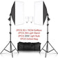 SH Kit di illuminazione Fotografia 50x70CM Softbox Sistema di illuminazione professionale con lampadine fotografiche E27 Attrezzatura per studio fotografico - My Hashtag Shop