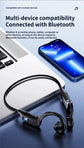 Auricolare wireless a conduzione ossea Sport Nuoto Cuffie compatibili Bluetooth a mani libere con microfono per la corsa Auricolari X7