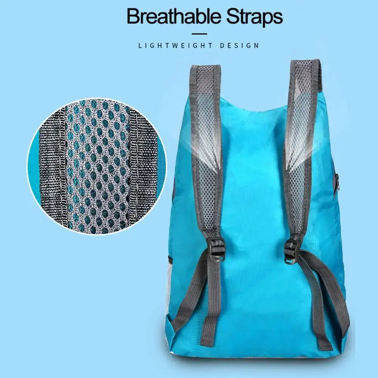 Zaino da esterno ultraleggero nano impermeabile leggero ripiegabile Borsa pieghevole a portata di mano Zaino da viaggio per uomo e donna - My Hashtag Shop