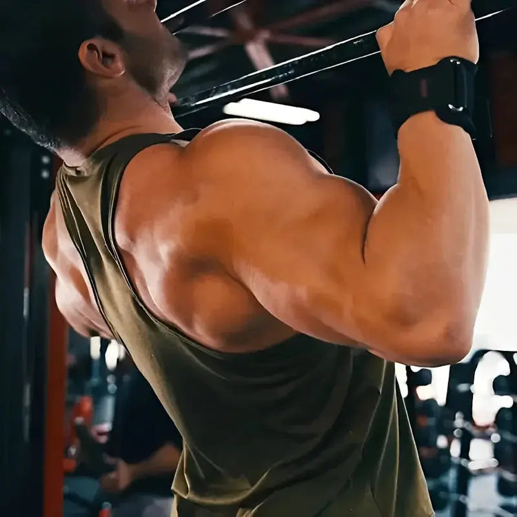 2 pezzi antiscivolo gancio per sollevamento pesi coppia di cinghie sollevamento pesi stacco mento pull up e esercizio fitness gancio allenamento - My Hashtag Shop