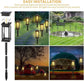 Luci solari a LED impermeabili per vialetto da giardino - Illuminazione automatica del percorso Illuminazione paesaggistica esterna Accensione/spegnimento automatico al tramonto