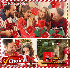 Christmas Gift Box DIY Folding Paper Boxes Money Pop-Up Birthday Wedding Surprise Bounce Box Explosion Red Envelope Gift Box Set HASHTAG