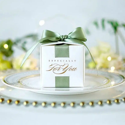 New Wedding Favors Gift Box With Ribbon. Liebe - Making Life Easier