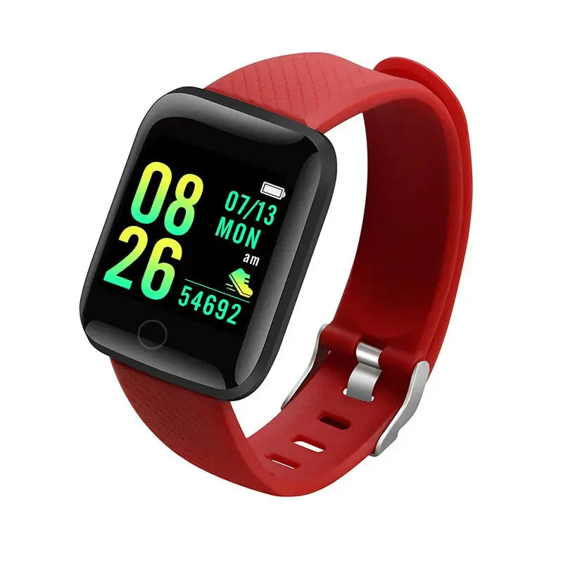 Smartwatch Uomo Donna Orologi da polso Smart Watch Messaggio Fitness Monitor Bracciale Regalo di compleanno Orologio elettronico per Android IOS - My Hashtag Shop