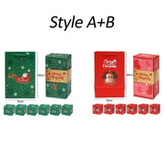 Christmas Gift Box DIY Folding Paper Boxes Money Pop-Up Birthday Wedding Surprise Bounce Box Explosion Red Envelope Gift Box Set HASHTAG