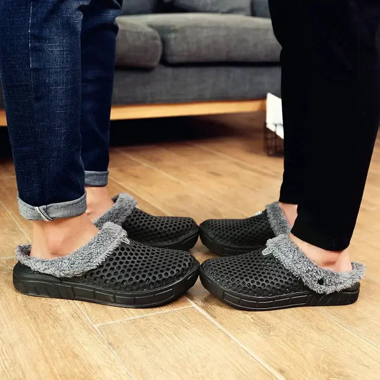 Winter Slippers Warm Fuzzy Plush Zapatos all ages. Liebe - Making Life Easier