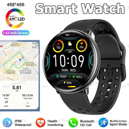 Per Amazfit Active 2 GPS Astuto Della Vigilanza Delle Donne Degli Uomini Ai GPT Amoled Impermeabile Sport SmartWatch Bussola NFC BT Chiamata Orologi per - My Hashtag Shop
