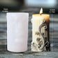 Silicone Mold Flower Lavender Gypsum Cylindrical Candle Making Liebe - Making Life Easier