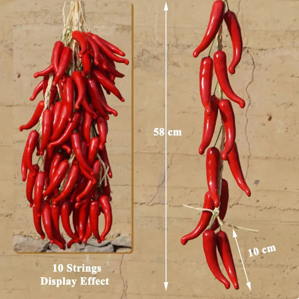 Artificial strings model assorted vegetables and fruits. Liebe - Making Life Easier