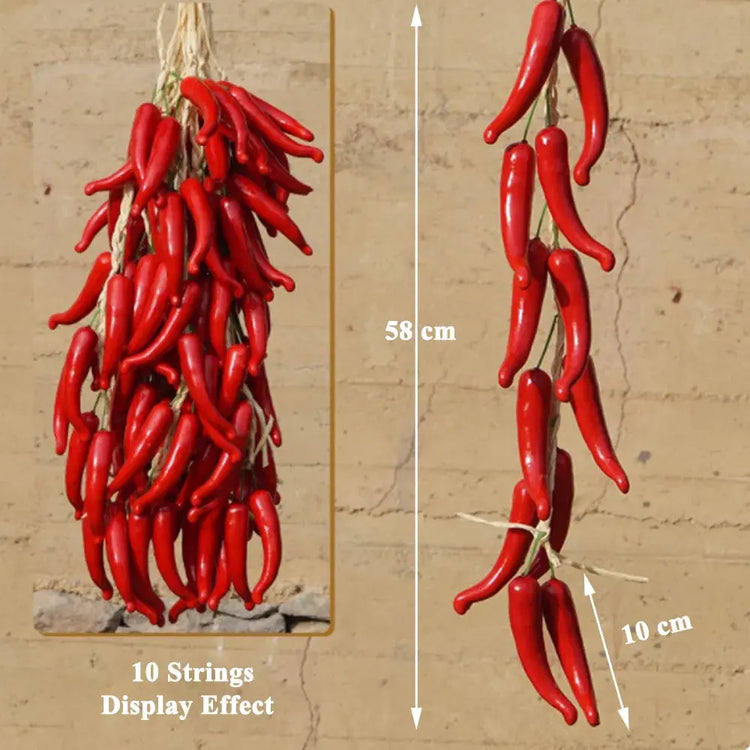 Artificial strings model assorted vegetables and fruits. Liebe - Making Life Easier