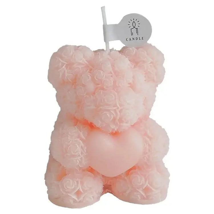 Bear Candle Romantic Cute Soy Wax Aromatherapy Small Scented Liebe - Making Life Easier