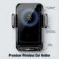 Caricatore per telefono per auto Supporto per telefono Caricatore wireless e cablato da 15 W Rilevamento automatico Rilascio e rotazione con un solo tocco Certificato Qi FCC ROHS - My Hashtag Shop