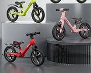 Bicicletta da 12 pollici per bambini senza pedali1-6 anni Bicicletta per ragazzi e ragazze che cammina Apprendimento Balance Bike HASHTAG