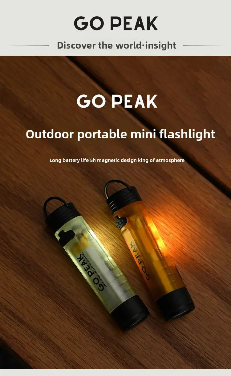 Mini Torcia Elettrica Chiave Esterna Clip Cap Ambient Led Lunga Resistenza Disastro Sollievo Emergenza 5050 Piccola Luce - My Hashtag Shop