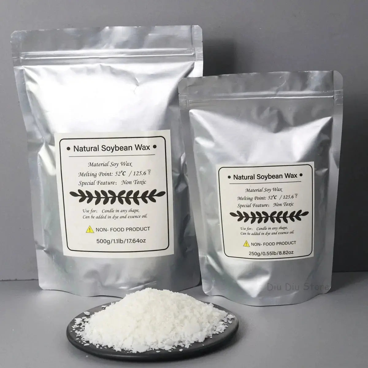 Soy Wax 100% Granular 1KG Natural Scented Candle Material - HASHTAG