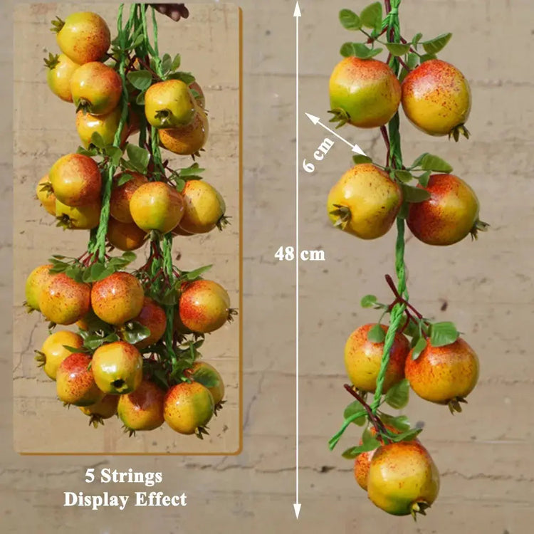 Artificial strings model assorted vegetables and fruits. Liebe - Making Life Easier