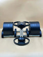 Set manubri rotondi regolabili, seconda generazione, aumento 2 kg, 24 kg, 36 kg, fitness, appena aggiornato - My Hashtag Shop