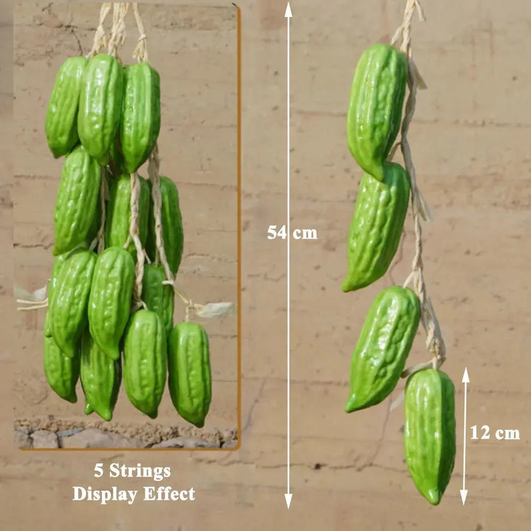 Artificial strings model assorted vegetables and fruits. Liebe - Making Life Easier