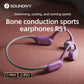SOUNDIVY RS1 Auricolari a conduzione ossea Bluetooth Wireless Memoria da 32 GB IPX8 Auricolari sportivi per nuoto e corsa impermeabili - My Hashtag Shop