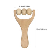 Strumenti di massaggio per terapia del legno Massaggiatore anticellulite Drenaggio linfatico Massaggiatore per il corpo Strumenti Gua Sha Sollievo dal dolore dei muscoli del corpo completo HASHTAG