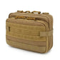 Borsa Tattica Multifunzionale per Trekking, Campeggio, Escursionismo, Viaggi, Arrampicata, Pesca, Grande Capacità, Borsa Molle per Attività all&