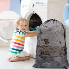 Borse sportive in rete di grandi dimensioni Confezione per riporre borse per vestiti Borsa con coulisse per riporre attrezzature per il nuoto di basket, pallavolo, baseball HASHTAG