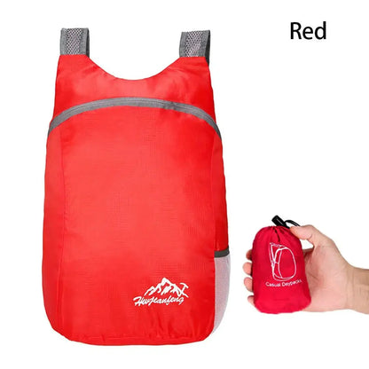 Zaino da esterno ultraleggero nano impermeabile leggero ripiegabile Borsa pieghevole a portata di mano Zaino da viaggio per uomo e donna - My Hashtag Shop