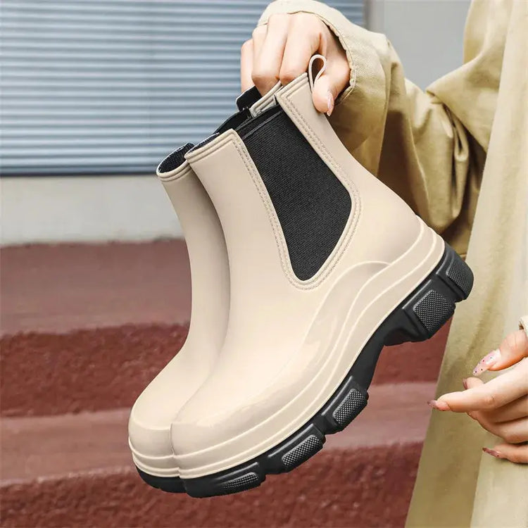 2025 New Rubber Rain Shoes Outdoor Anti-slip Waterproof Garden Shoes Liebe - Making Life Easier