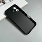 Custodia per telefono opaca in silicone nero pieno di lusso per iPhone 17 Air 16 15 14 13 12 11 Pro Max 16 15 14 Plus Cover posteriore Custodia morbida in TPU - My Hashtag Shop