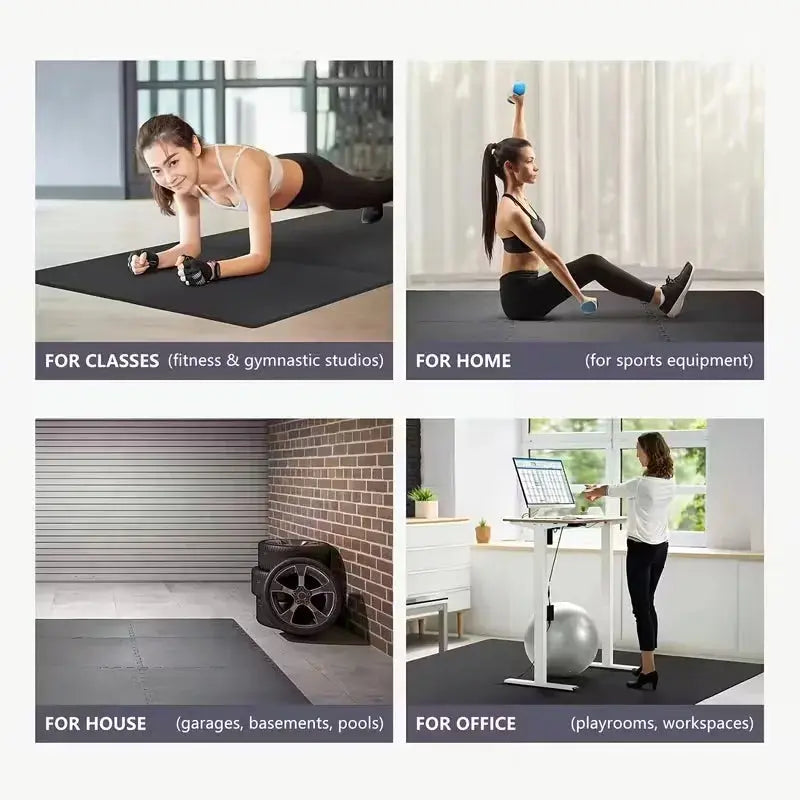 tappetino yoga ad incastro palestra di casa e attrezzature yoga tappetino protettivo schiuma EVA pavimento antiscivolo fitness indoor - My Hashtag Shop